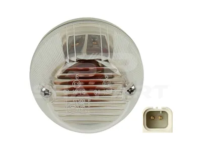 3.31055 Turn signal lamp, lateral, transparent, 24 V, PY21W