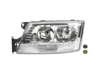3.31166 Headlamp, left, 24 V, H7