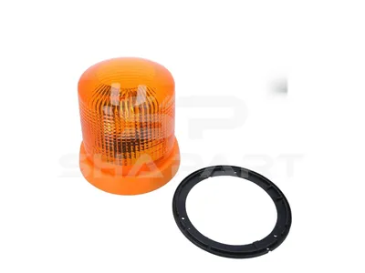 3.32170 Rotating emergency lamp, yellow, 24 V, H1, D: 225 mm, H: 225 mm