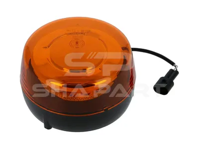 3.32172 Rotating emergency lamp, yellow, 32 V, D: 140 mm, H: 82 mm