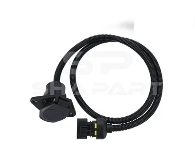 3.32380 Adapter cable, 24 V, L: 1100 mm, ISO 1185, 7 poles