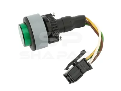 3.33326 Switch, without symbol, green