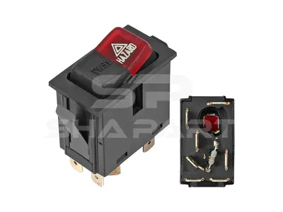 3.33341 Hazard warning switch