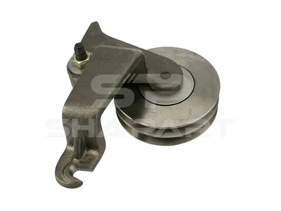 3.34077 Tension roller, complete, DP: 118 mm, W: 34 mm, 2 grooves