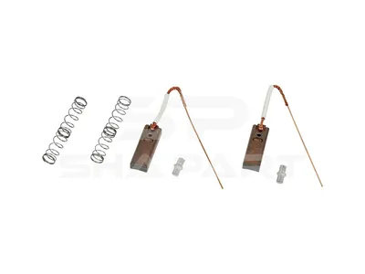 3.34101 Carbon brush set, alternator