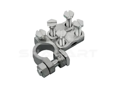 3.36019 Battery terminal, M8, 5x M6