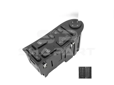 3.37086 Control panel, door, driver side