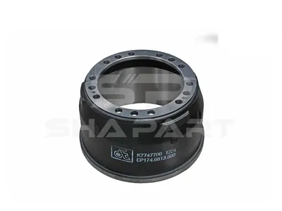3.62000 Brake drum, D: 410 mm, 10 bores, b: 23 mm, P: 335 mm, d: 298 mm, H: 280 mm, B: 192 mm