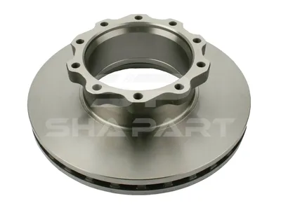 3.62055 Brake disc, D: 438 mm, 10 bores, P: 235 mm, S: 45 mm