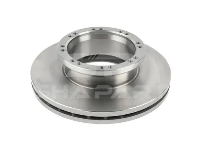 3.62065 Brake disc, D: 432 mm, 16 bores, P: 230 mm, M12 x 1,5, d: 206 mm, H: 119 mm, S: 45 mm, s: 37 mm