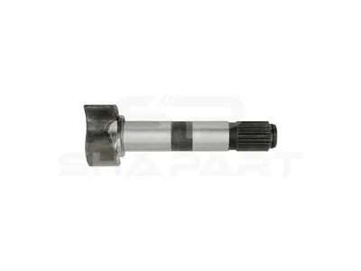 3.62502 Brake camshaft, left, D: 42 mm, L1: 255 mm, L2: 39.5 mm, L3: 202 mm, 26 teeth