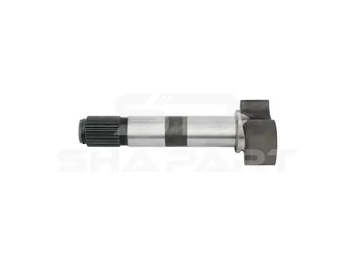 3.62503 Brake camshaft, right, D: 42 mm, L1: 255 mm, L2: 39.5 mm, L3: 202 mm, 26 teeth