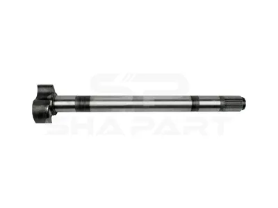 3.62506 Brake camshaft, left, D: 42 mm, L1: 518 mm, L2: 478 mm, L3: 473 mm, 26 teeth