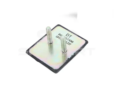 3.65227 Buffer stop, Lb: 30 mm, M8 x 1,25, Lu: 33 mm, L: 80 mm, W: 66 mm, S: 17 mm