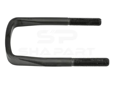 3.66100 U-bolt, r: 10 mm, M18 x 2, LTh: 70 mm, L: 195 mm, w: 92 mm