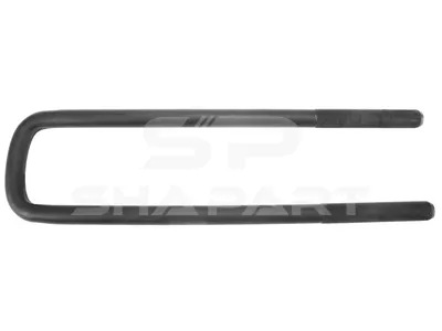 3.66109 U-bolt, r: 31 mm, R: 148 mm, M27 x 2, LTh: 154 mm, L: 540 mm, w: 102 mm