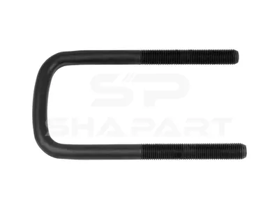 3.66111 U-bolt, r: 16 mm, R: 180 mm, M18 x 2, LTh: 109 mm, L: 209 mm, w: 91.5 mm