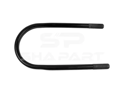 3.66114 U-bolt, R: 85 mm, M24 x 2, LTh: 70 mm, L: 380 mm, w: 170 mm, S: 18 mm