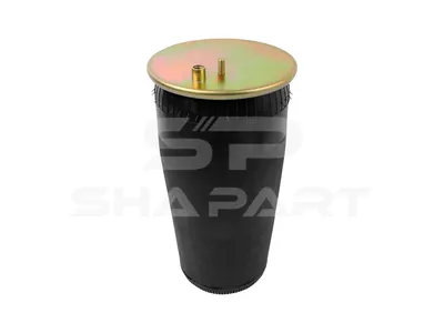 3.66405 Air spring, without piston, d: 130.8 mm, D1: 240 mm, D2: 259 mm, M12 x 1,5, M16 x 1,5, L: 506 mm
