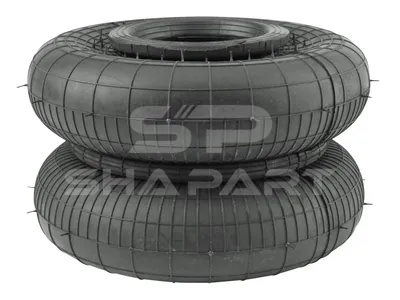 3.66429 Air spring, D: 129 mm, Dmax: 275 mm, L: 200 mm, 17 bar