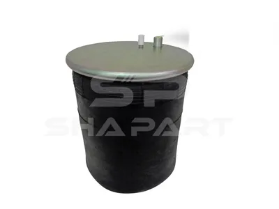 3.66444 Air spring, with steel piston, D1: 210 mm, D2: 273 mm, Dmax: 320 mm, M18 x 2, M16 x 1,5, M12 x 1,5, L: 328 mm