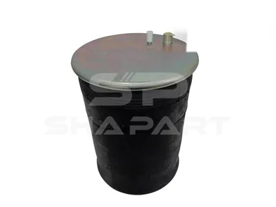 3.66445 Air spring, with steel piston, D1: 273 mm, D2: 230 mm, Dmax: 320 mm, M18 x 2, M16 x 1,5, M12 x 1,5, L: 328 mm
