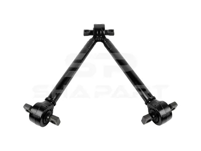 3.66832 V-stay, D: 48 mm, b1: 25 mm, b2: 23 mm, Lb1: 152 mm, Lb2: 130 mm, L: 627 mm