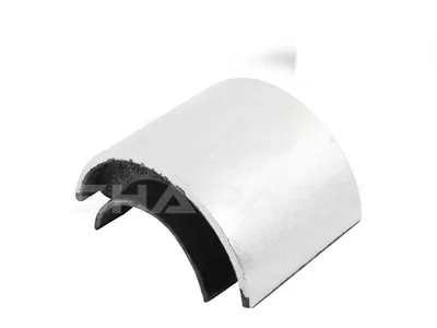 3.67021 Bushing half, stabilizer, d: 56 mm, D: 92.5 mm, H: 69 mm