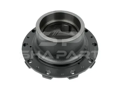 3.67610 Wheel hub, without bearings, d1: 180 mm, d2: 170 mm, D: 369 mm, 10 bores, b: 22 mm, H: 217 mm