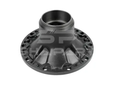3.67612 Wheel hub, without bearings, d1: 110 mm, d2: 130 mm, D: 369 mm, 10 bores, b: 22 mm, P: 335 mm, M115 x 1,5, H: 209 mm