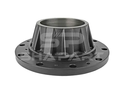 3.67613 Wheel hub, without bearings, d1: 170 mm, d2: 170 mm, D: 369 mm, 10 bores, b: 22 mm, H: 158.5 mm