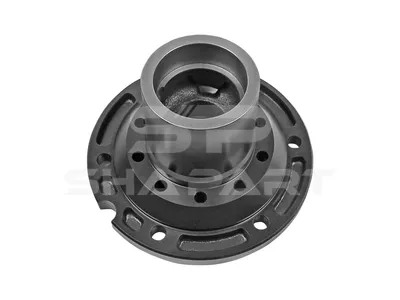 3.67634 Wheel hub, without bearings, d1: 72 mm, d2: 100 mm, D: 290 mm, 6 bores, b: 18 mm, H: 139 mm