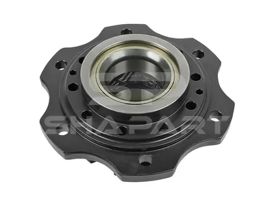 3.67639 Wheel hub, with bearing, d1: 140 mm, d2: 140 mm, D: 121.5 mm, 6 bores, b: 18 mm, H: 290 mm
