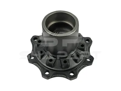 3.67640 Wheel hub, without bearings, d1: 85 mm, d2: 120 mm, D: 322 mm, 8 bores, b: 20 mm, H: 161 mm