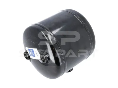 3.70102 Air tank, 6 l, D: 206 mm, M22 x 1,5, L: 242 mm, 12.5 bar