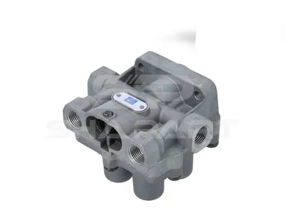 3.72082 4-circuit-protection valve, M16 x 1,5, M22 x 1,5, max. 13 bar, Po21: 6.9 bar, Po22: 6.9 bar, Po23: 7 bar, Po24: 6.9 bar, Pc21: 6.4 bar, Pc22: 6.4 bar, Pc23: 6.4 bar, Pc24: 6.4 bar