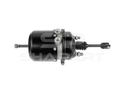 3.74006 Spring brake cylinder, left, M16 x 1,5, M22 x 1,5, Ls: 57 mm, Lp: 200 mm