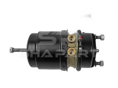 3.74035 Spring brake cylinder, right, M16 x 1,5, M22 x 1,5, Ls: 75 mm, Lp: 20 mm