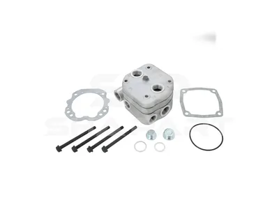 3.75026 Cylinder head, compressor, complete, D: 100 mm