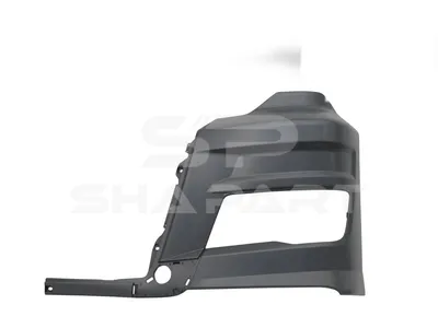3.79985 Bumper corner, left, grey