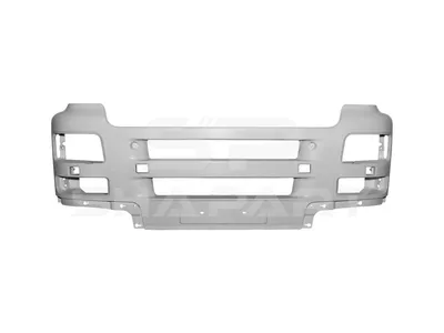 3.80007 Bumper, plastic, primed