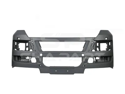 3.80014 Bumper, textured paint, grey