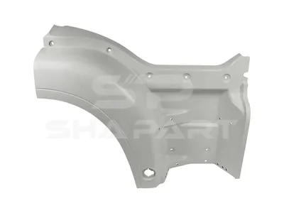 3.80255 Step well case, right, white