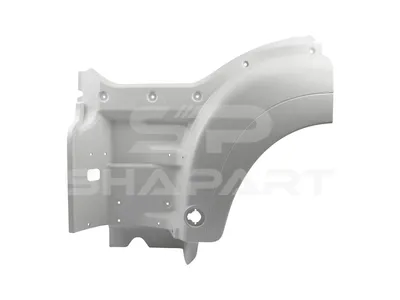 3.81018SP Step well case, left, without cap, not primed