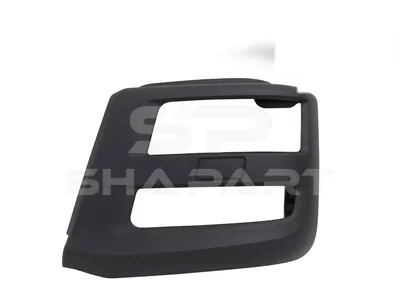 3.81293 Bumper cover, left, grey