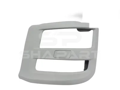 3.81295 Bumper cover, left, white