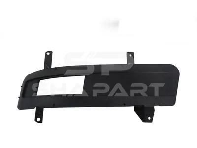 3.81299 Cover, fog lamp, left, black