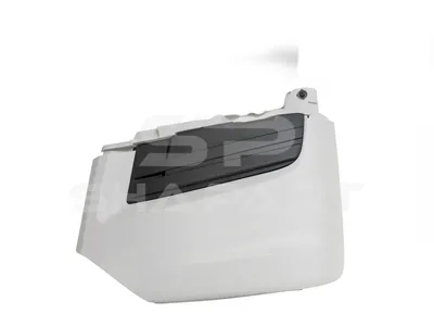 3.81303 Bumper cover, left, white