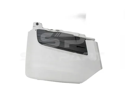 3.81304 Bumper cover, right, white