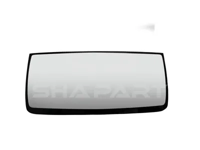 3.81576 Windshield, tinted green